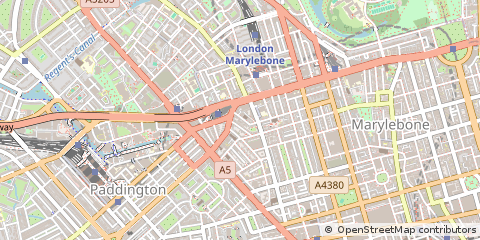 Map of London, Middlesex