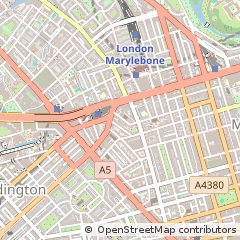 Map of London, Middlesex