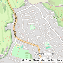 Map of Reading, Berks