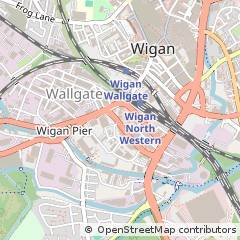 Map of Lancashire