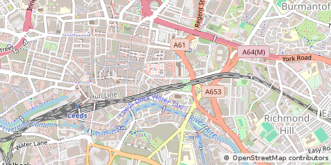 Map of Leeds