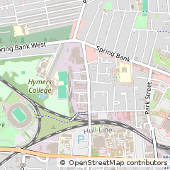 Map of Hull, East Yorkshire