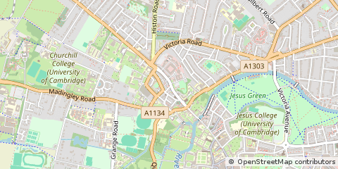Map of Cambridge