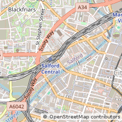 Map of Manchester