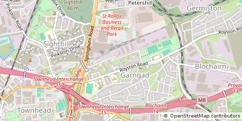 Map of Glasgow