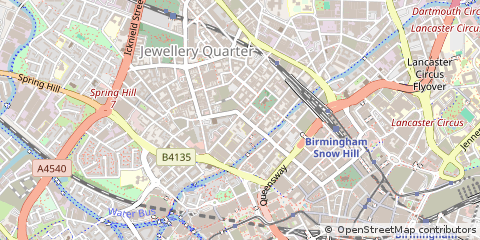 Map of Birmingham