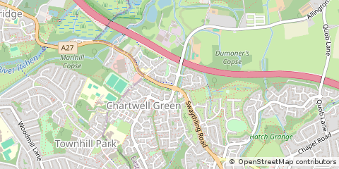 Map of Southampton, Hampshire