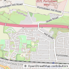 Map of Fareham, Hampshire