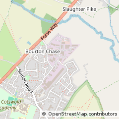 Map of Cheltenham, Gloucestershire