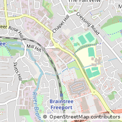 Map of Braintree, Essex