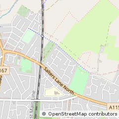 Map of Darlington, County Durham