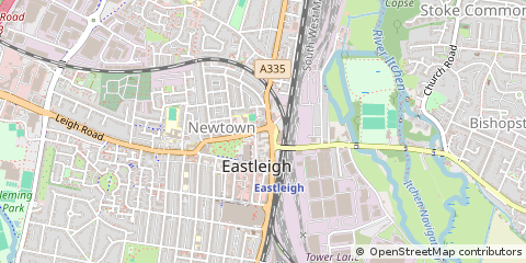 Map of Eastleigh