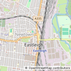 Map of Eastleigh