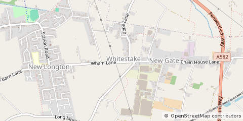 Map of Preston