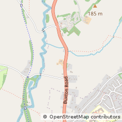 Map of Ashbourne, Derbyshire