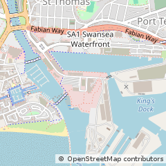 Map of Swansea