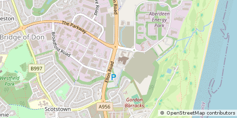 Map of Aberdeen