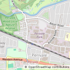 Map of Greenford, Middlesex