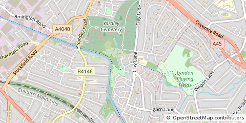 Map of Birmingham