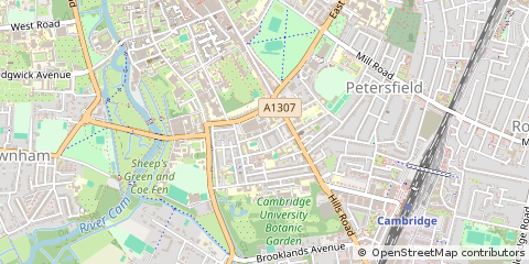 Map of Cambridgeshire
