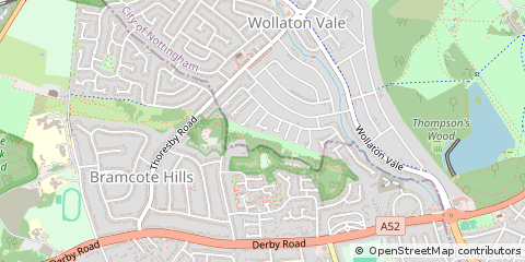 Map of Nottingham