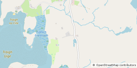 Map of NR Stornoway, Isle of Lewis