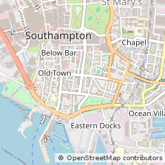 Map of Southampton