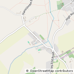 Map of Hitchin, Hertfordshire