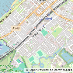 Map of Rhyl