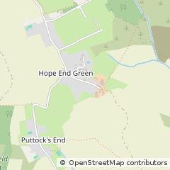 Map of Bishop's Stortford, Hertfordshire