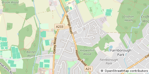 Map of Bromley