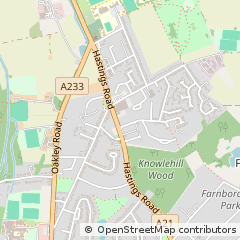 Map of Bromley