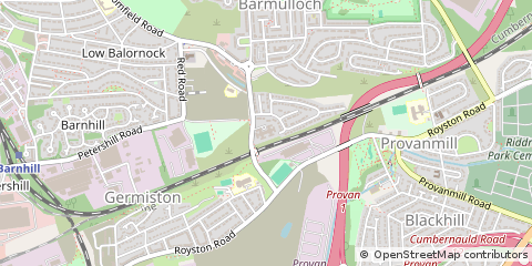 Map of Glasgow