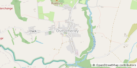Map of Northallerton, Cleveland