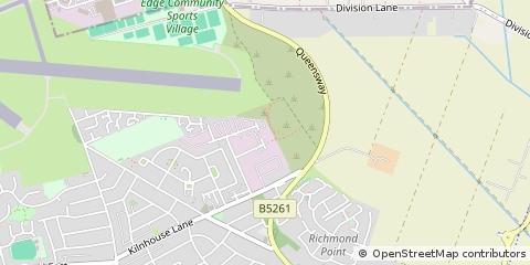 Map of Lytham ST. Annes, Lancashire