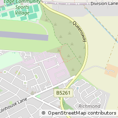 Map of Lytham ST. Annes, Lancashire