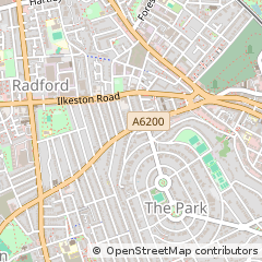 Map of Nottingham