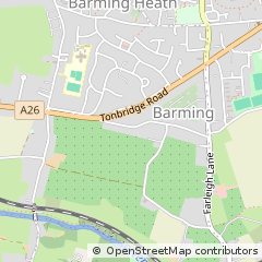 Map of Maidstone, Kent