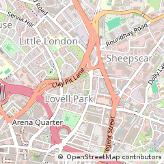 Map of Leeds