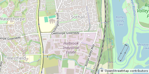 Map of Sheffield