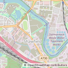 Map of Rutherglen