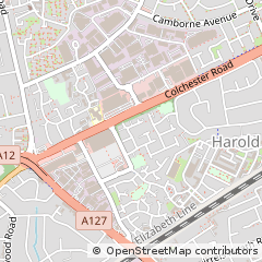 Map of Romford