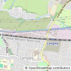 Map of Slough, Berkshire