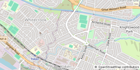 Map of Glasgow