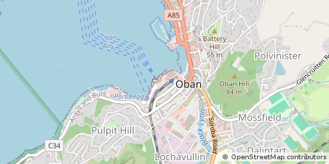 Map of Oban