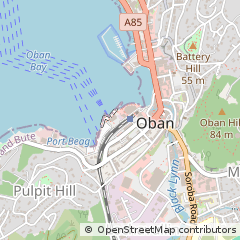 Map of Oban