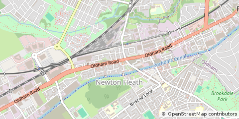 Map of Manchester