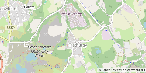 Map of ST. Austell