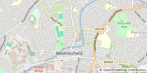 Map of Wolverhampton