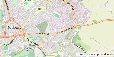 Map of Sudbury